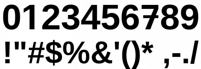 LFCurryGE Font OTHER CHARS