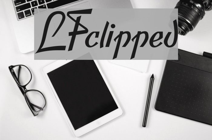 LFclipped Font examples