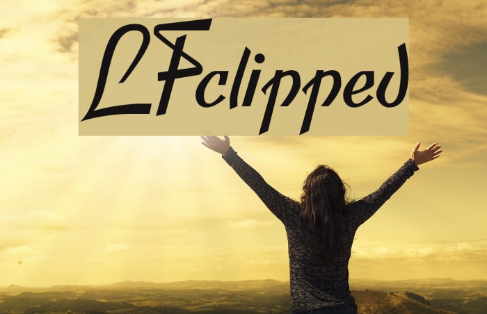 LFclipped Font examples