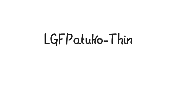 LGFPatuko-Thin Logo