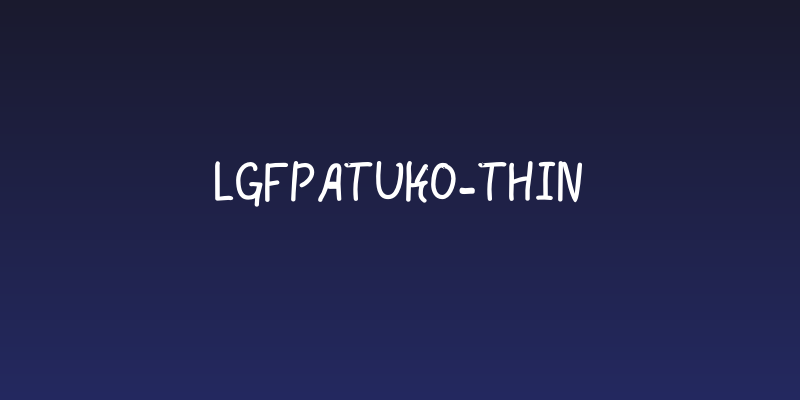 LGFPatuko-Thin Social Header