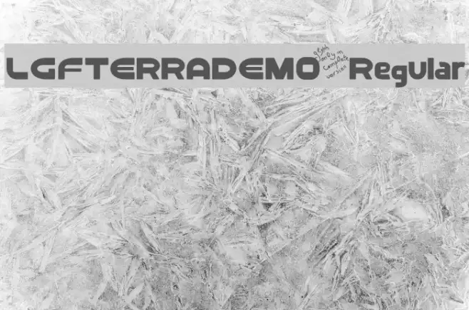 LGFTERRADEMO-Regular Example 3