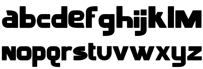 LGFTERRADEMO-Regular Font LOWERCASE