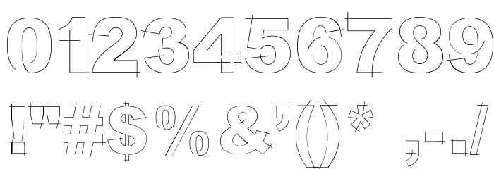 LGfBesitosRound-Light Font OTHER CHARS