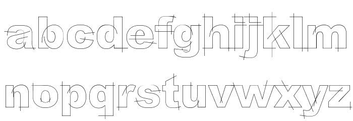 LGfBesitosRound-Light Font LOWERCASE