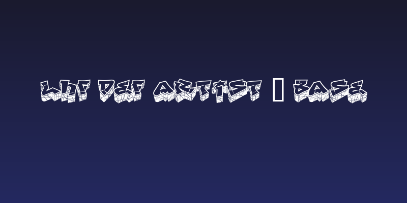 LHF Def Artist | BASE Social Header