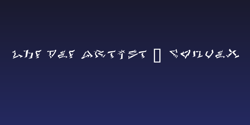 LHF Def Artist | CONVEX Social Header