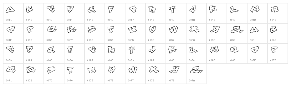 LHF Def Writer | BASE Character Map