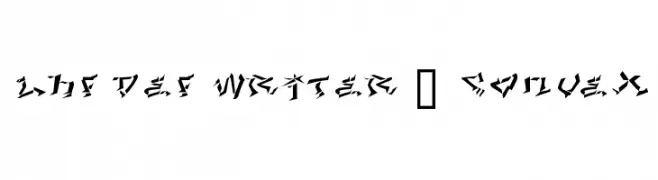 LHF Def Writer | CONVEX  تنزيل الخطوط