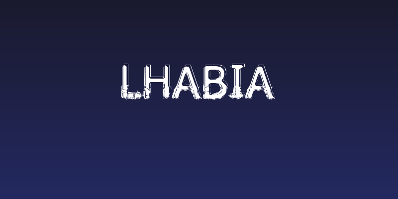 Lhabia Social Header