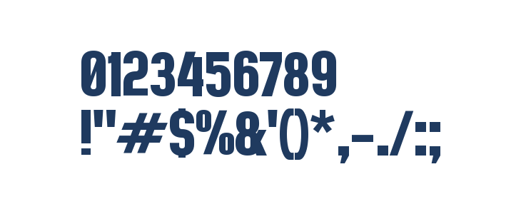 LIBAS SANS Other Characters