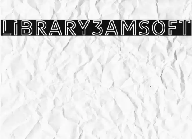 LIBRARY3AMsoft Font examples
