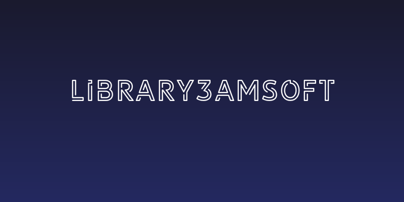 LIBRARY3AMsoft Social Header