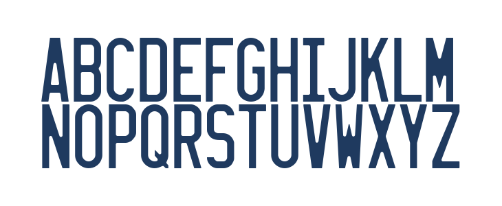 LICENSE PLATE USA Uppercase