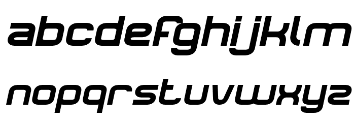 LIFE FOR FUN Bold Italic Font LOWERCASE