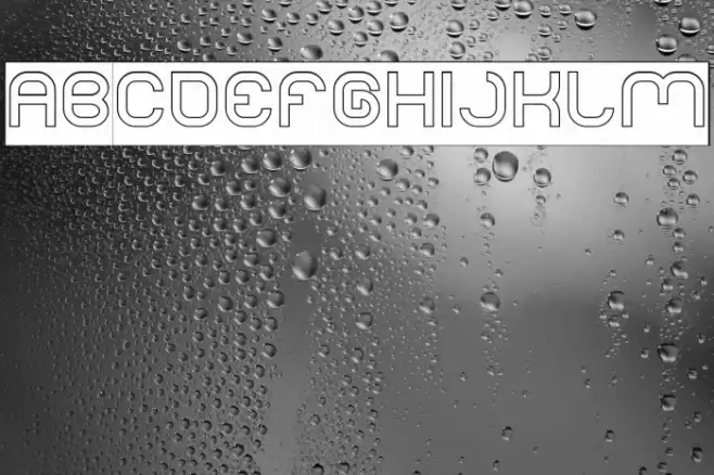 LIFE FOR FUN-Hollow-Inverse Font examples