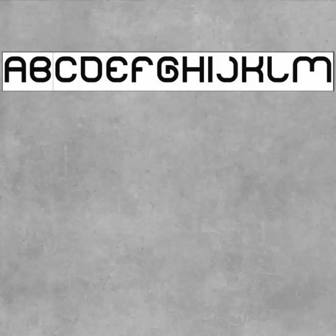 LIFE FOR FUN-Inverse Font examples