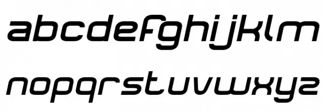 LIFE FOR FUN Italic Schriftart Kleinbuchstaben