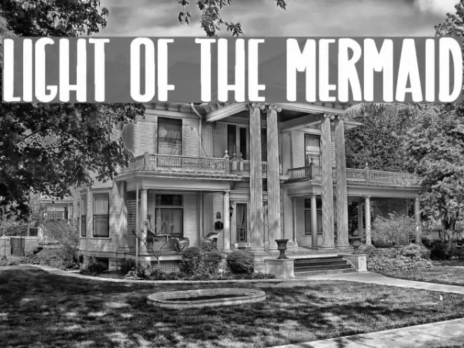 LIGHT OF THE MERMAID Font examples