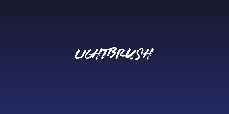 LIGHTBRUSH Social Header