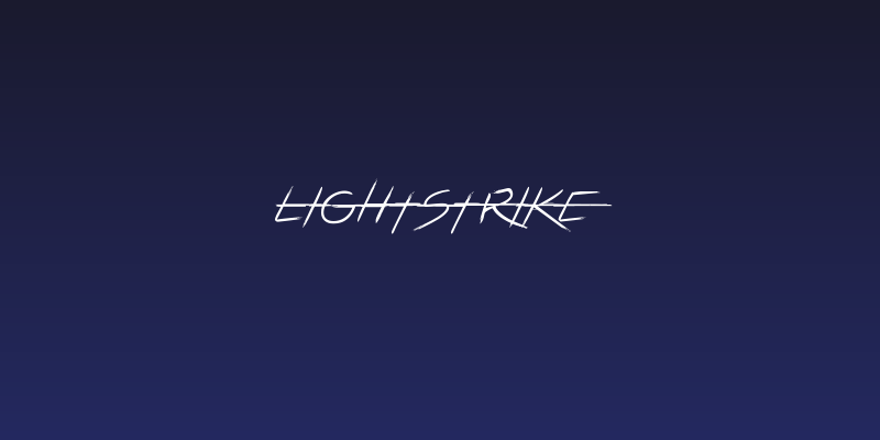 LIGHTSTRIKE Social Header