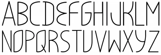 LIGHTY_CRE Schriftart Kleinbuchstaben