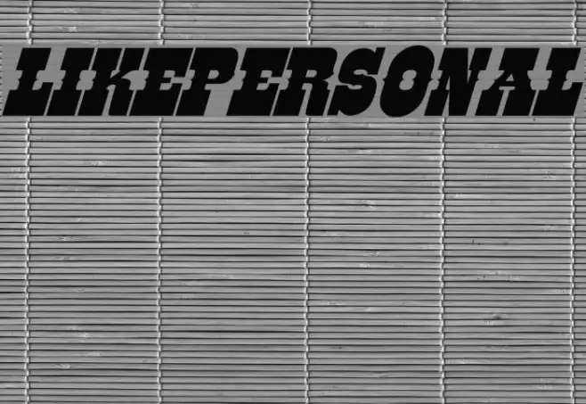 LIKE-PERSONAL Example 3