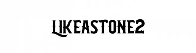 LIKEASTONE2  font caratteri gratis