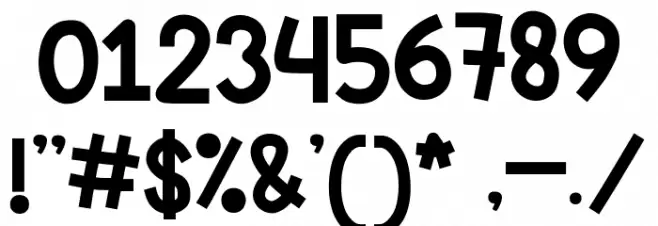 LILKID Schriftart Anderer Schreiben