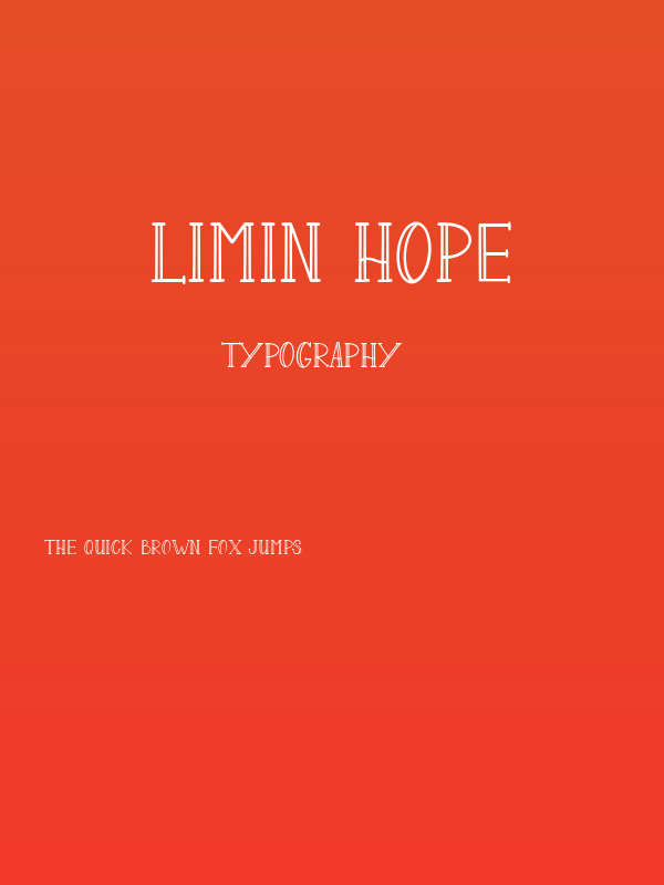 LIMIN HOPE Poster