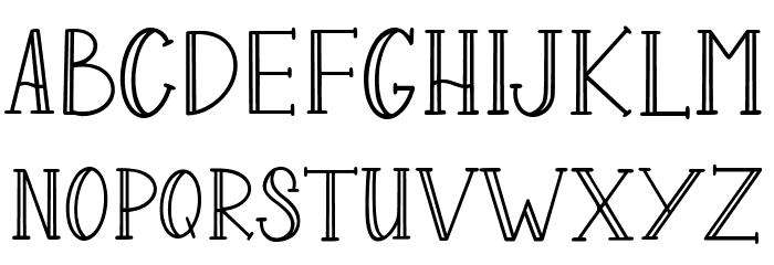 LIMIN HOPE Font LOWERCASE