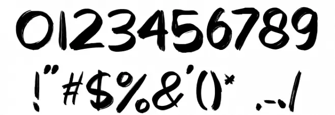 LINCONS Font OTHER CHARS