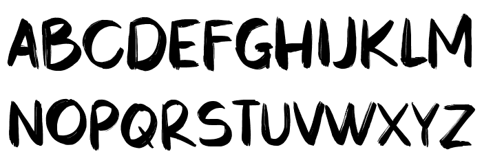 LINCONS Font LOWERCASE
