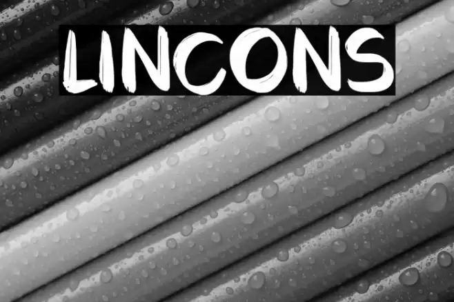 LINCONS Font examples