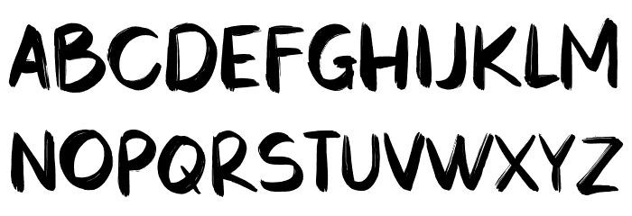 LINCONS Font LOWERCASE