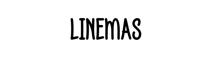 LINEMAS  font caratteri gratis
