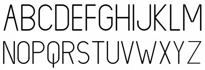 LIONELLO Light Шрифта ВЕРХНИЙ