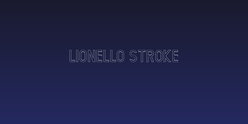 LIONELLO Stroke Social Header