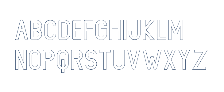 LIONELLO Stroke Lowercase