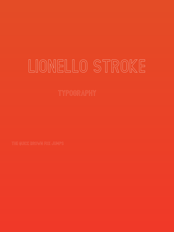 LIONELLO Stroke Poster