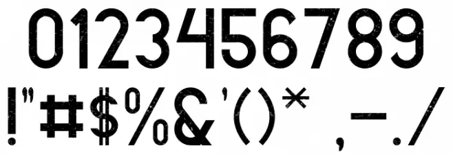 LIONELLO Font OTHER CHARS