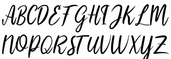 LIONELLOSCRIPT DEMO Polices MAJUSCULES