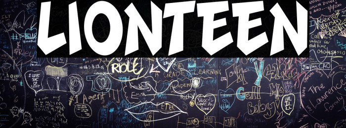 LIONTEEN Font examples