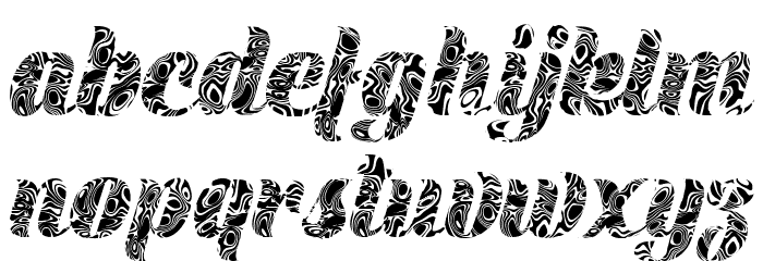LIQUID SKY PERSONAL USE Font LOWERCASE