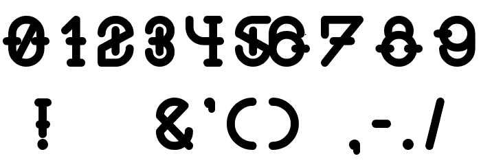 LIQUOR Bold Font OTHER CHARS