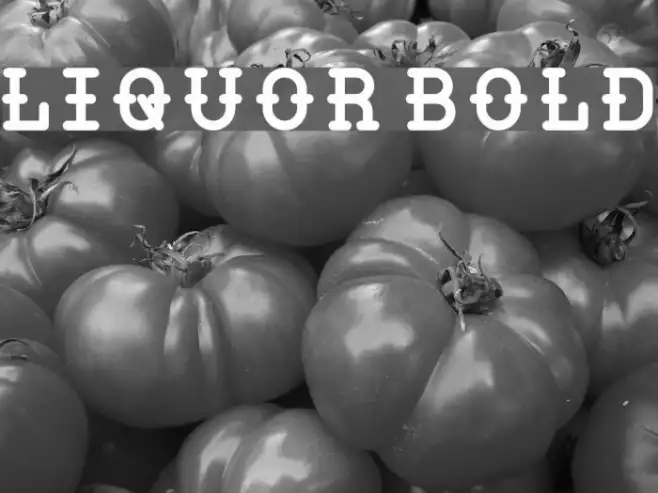 LIQUOR Bold Example 2
