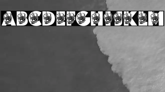 LITLE KING PERSONAL USE Regular Font examples