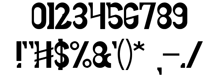 LITTLE COWBOY Font OTHER CHARS