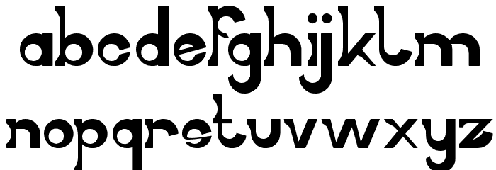 LITTLE COWBOY Font LOWERCASE
