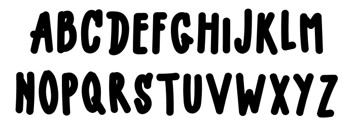 LITTLE MALLE Font LOWERCASE